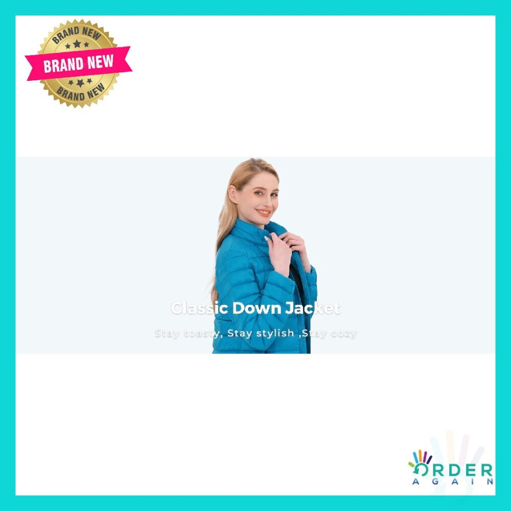 Packable Ultra Lightweight Down Puffer Jacket Chi… - image 8